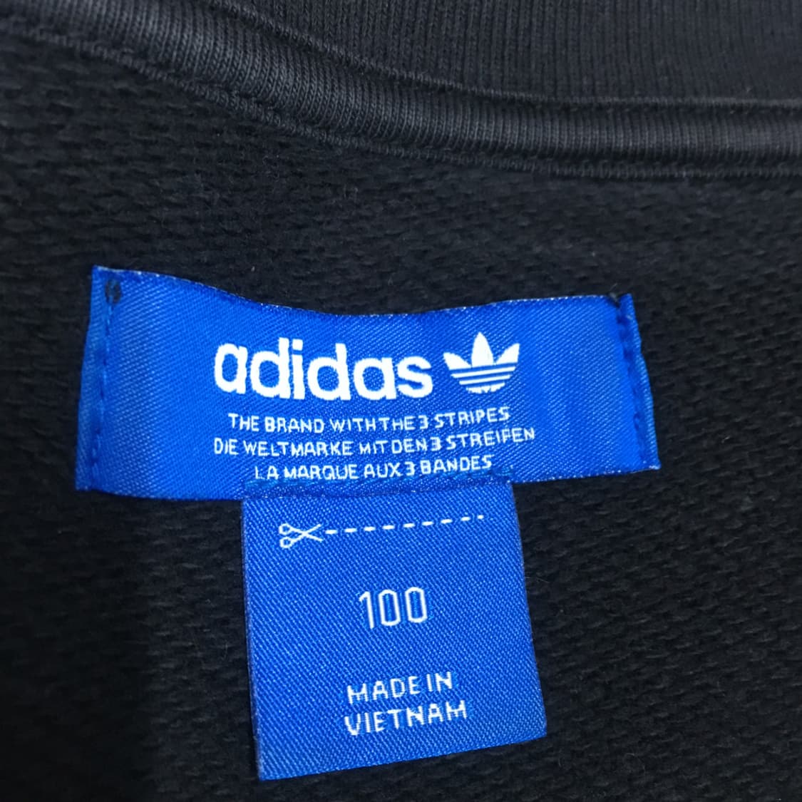 아디다스 빅로고 오버핏 맨투맨  BB12 상품이미지4