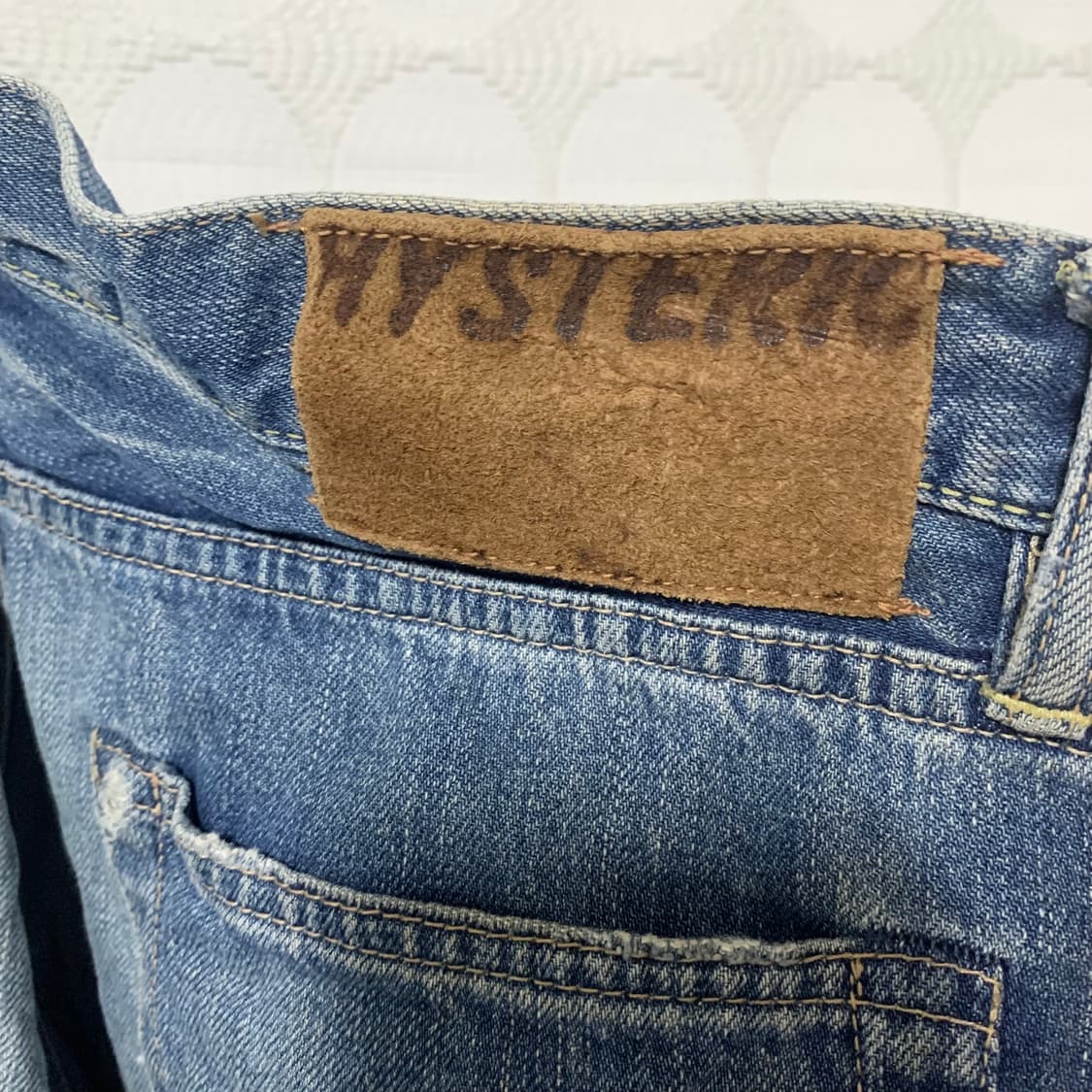 허리45!Hysteric Glamour데님 스터드 바지 상품이미지8