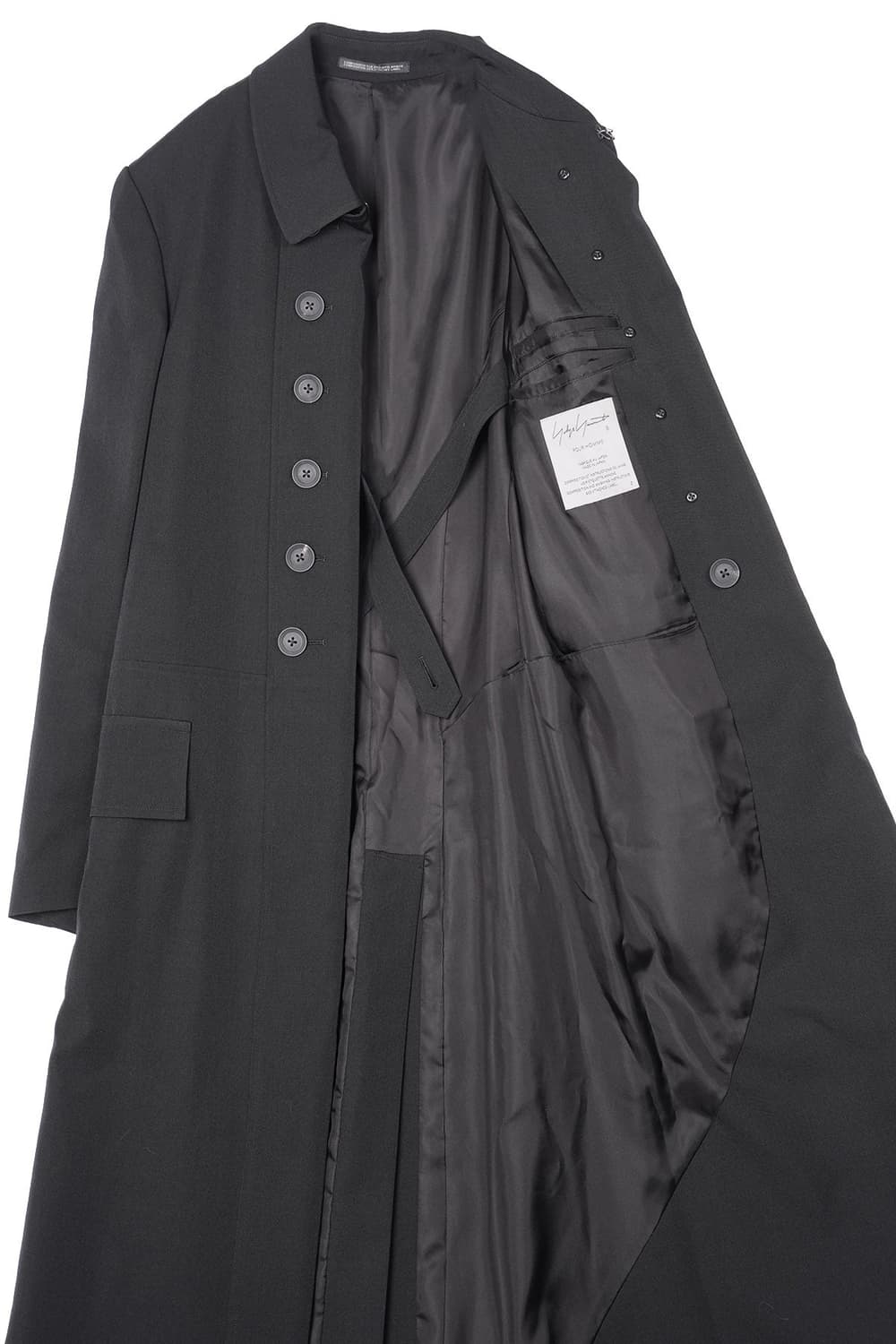 새상품 요지야마모토 울 개버딘 나폴레옹 롱자켓 2size 상품이미지2