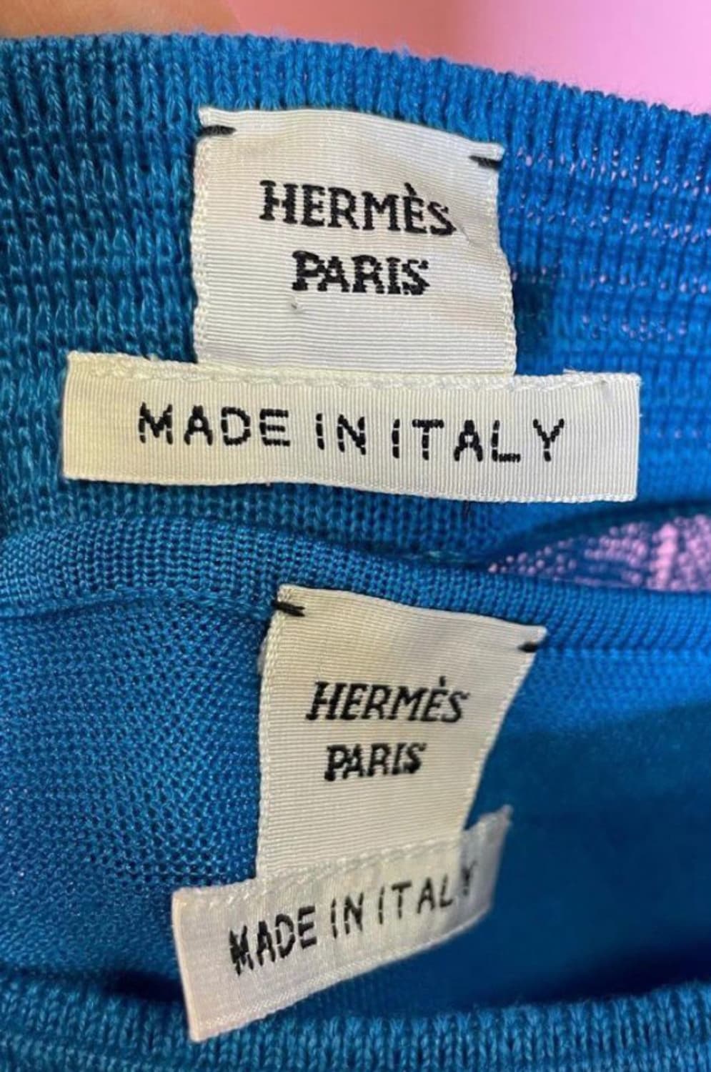 HERMES 에르메스 앙상블 미디 드레스(실크)36 사이즈-해외발송 상품이미지4