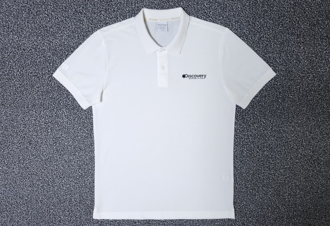 [무료배송][100]디스커버리 남성용 반팔티 카라티 상품이미지1