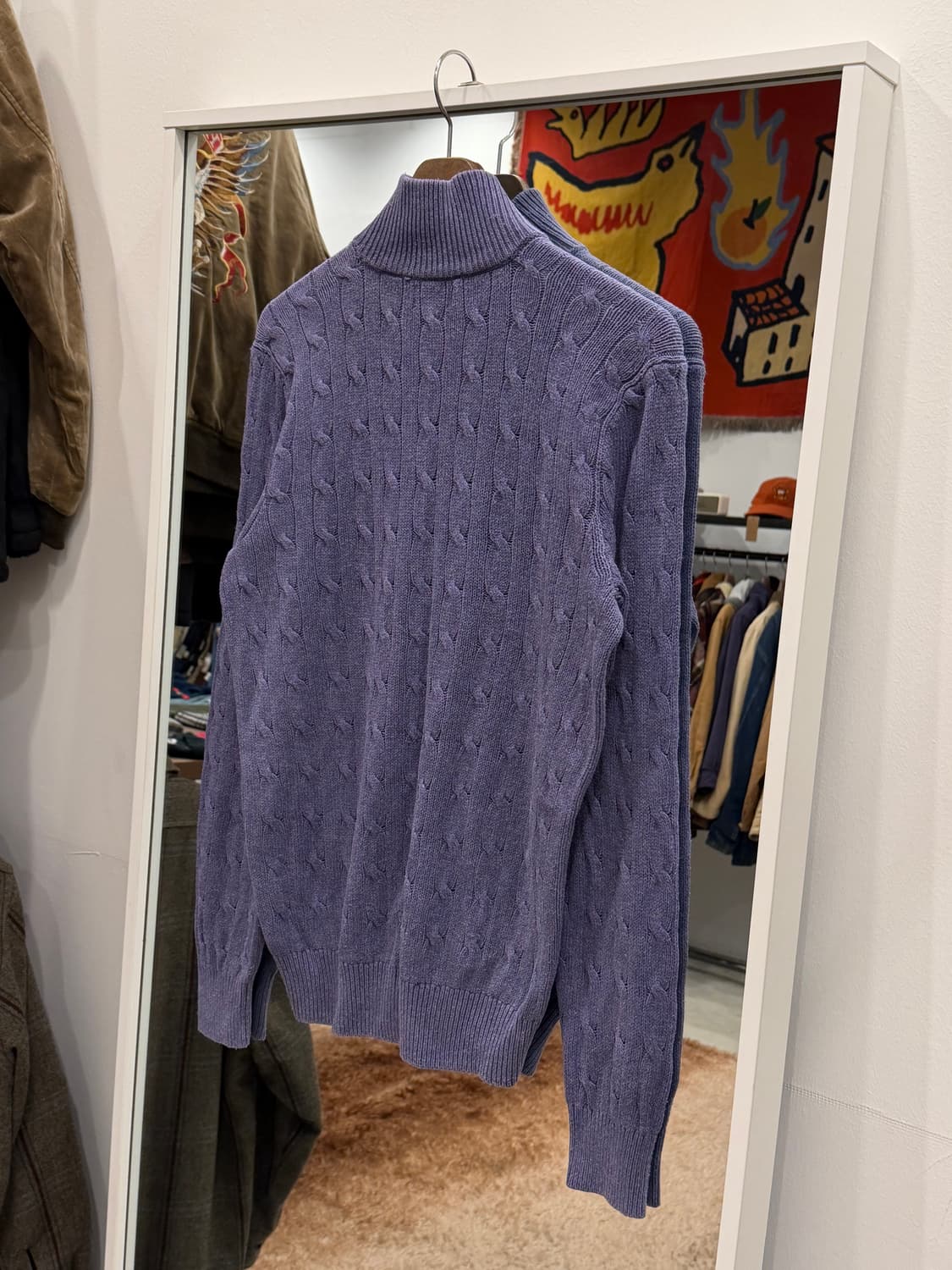 Polo ralph lauren 폴로 랄프로렌 하프넥 버튼 쿼터 니트 상품이미지6