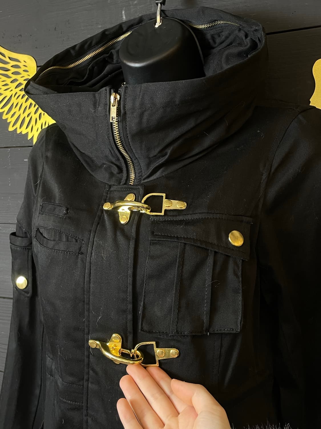 MA*RS 2000’s SUGARGLOSS 마즈 슈가글로스 블랙 자켓 상품이미지3