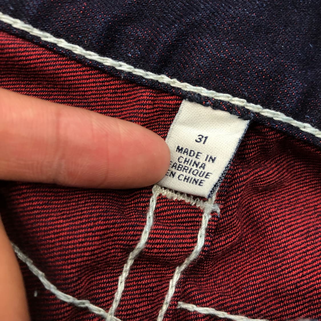 트루릴리전 스키니 워싱 데님 팬츠 상품이미지6