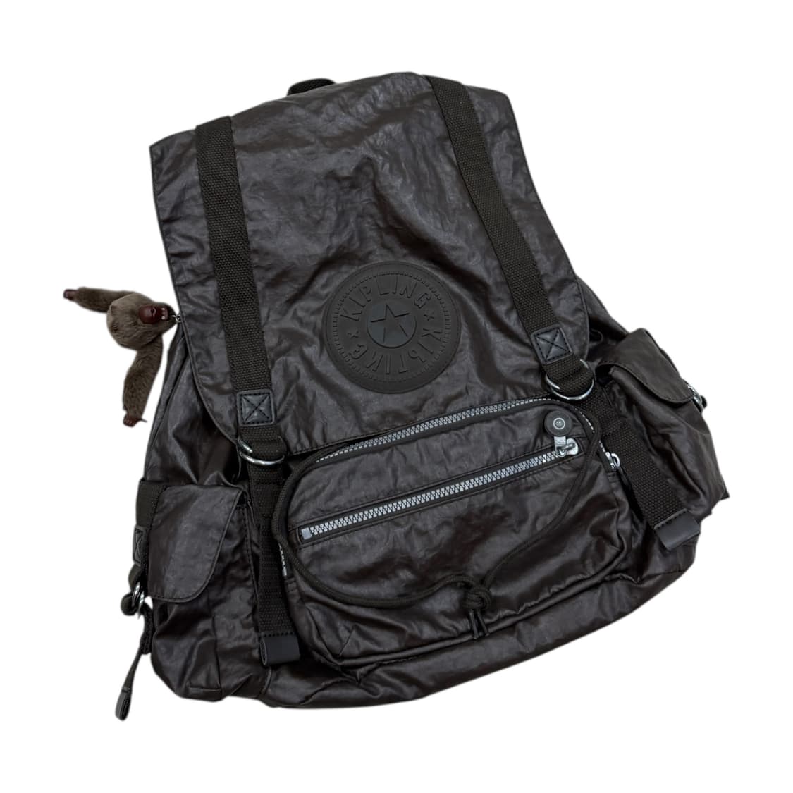 키플링 빈티지 복조리 초콜릿 브라운 Y2K 백팩 가방 상품이미지2