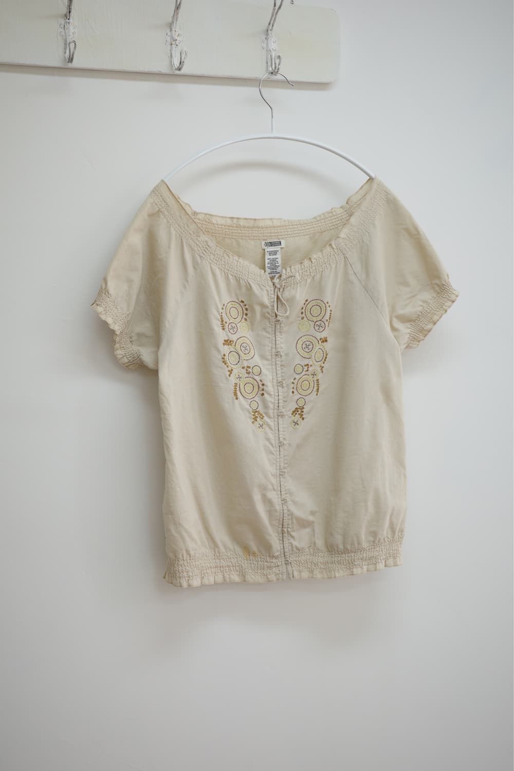 Route 66 natural blouse 상품이미지4