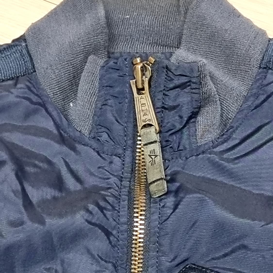 알파인더스트리 네이비 MA-1 탱커자켓(100-105) 상품이미지2