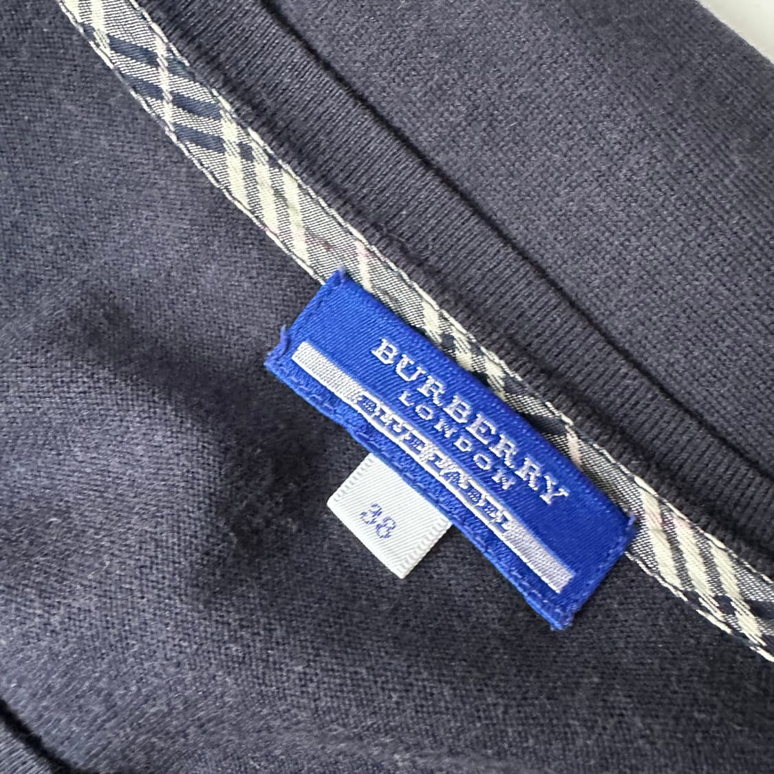 버버리 블루라벨 burberry 로고 크롭 가디건 상품이미지5