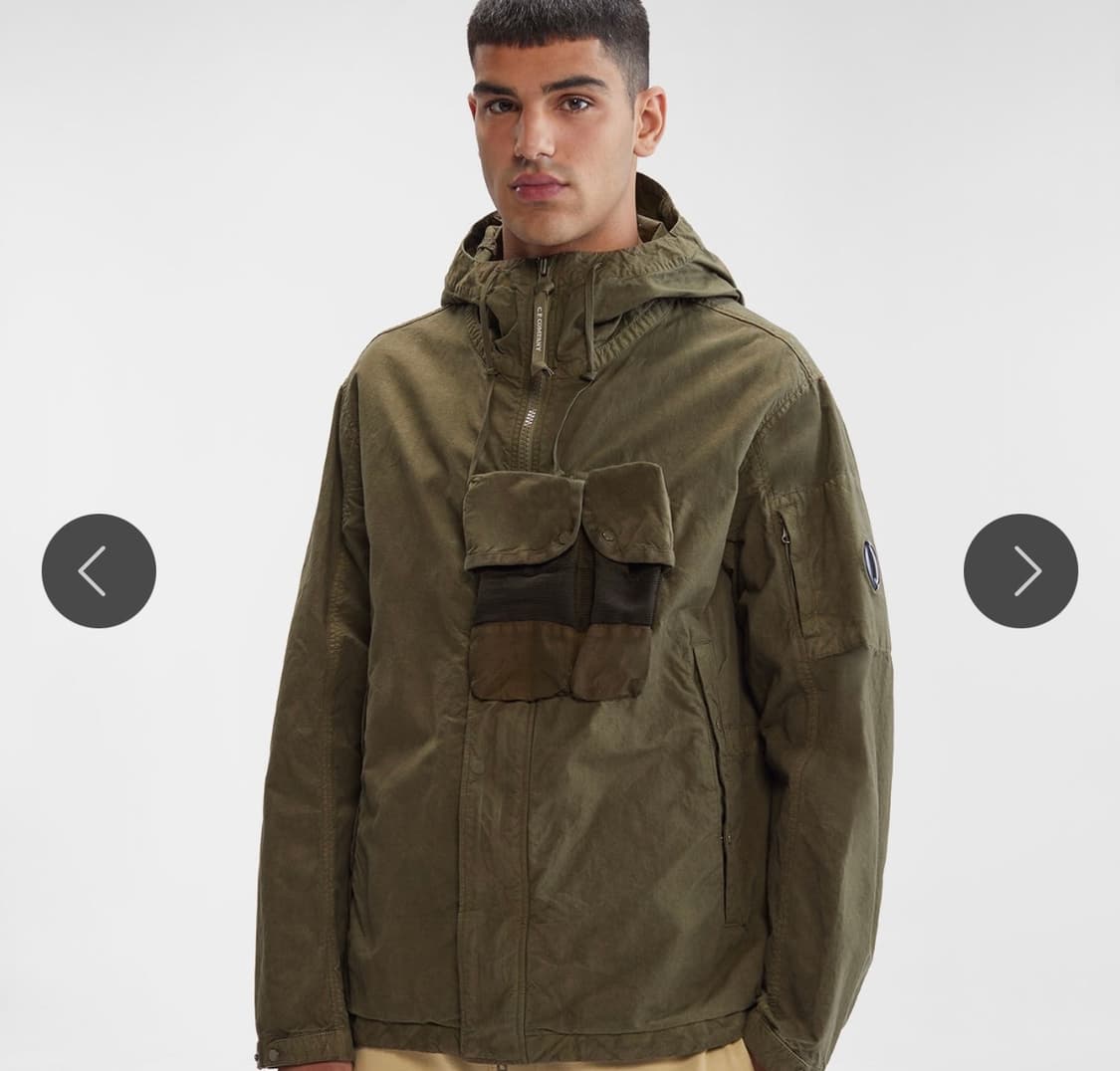 cp컴퍼니 23fw 바틱 후드 바람막이 자켓 상품이미지2