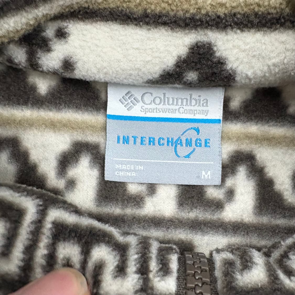 (90)콜롬비아에스닉패턴플리스 상품이미지4