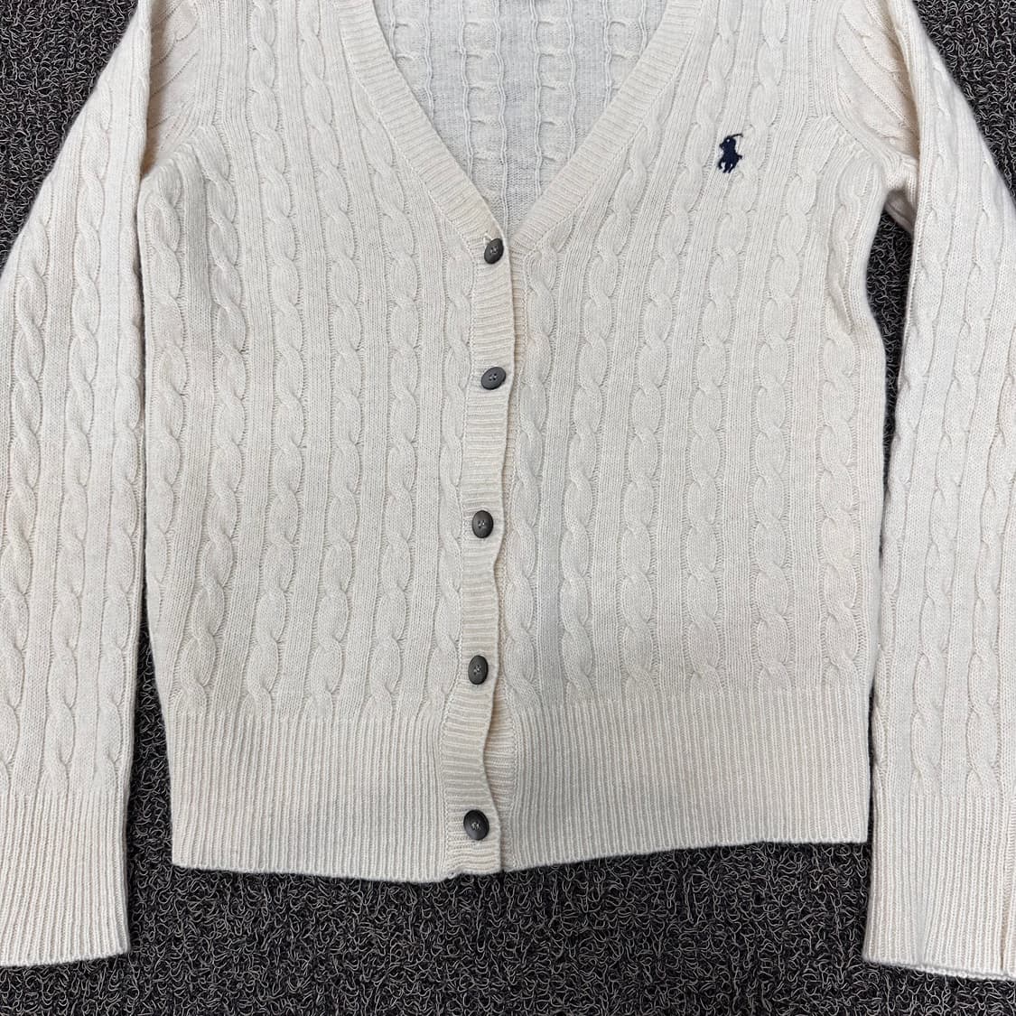 POLO 폴로 랄프로렌 여성 가디건 아이보리 S 상품이미지3