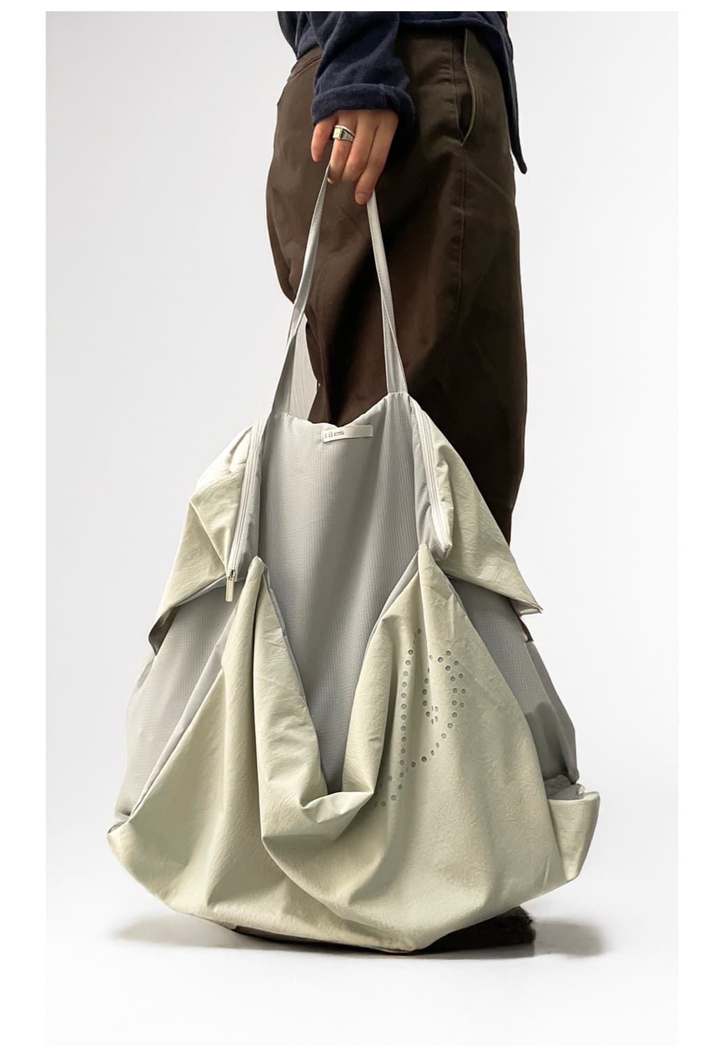 Tiles layerd double bag 상품이미지1