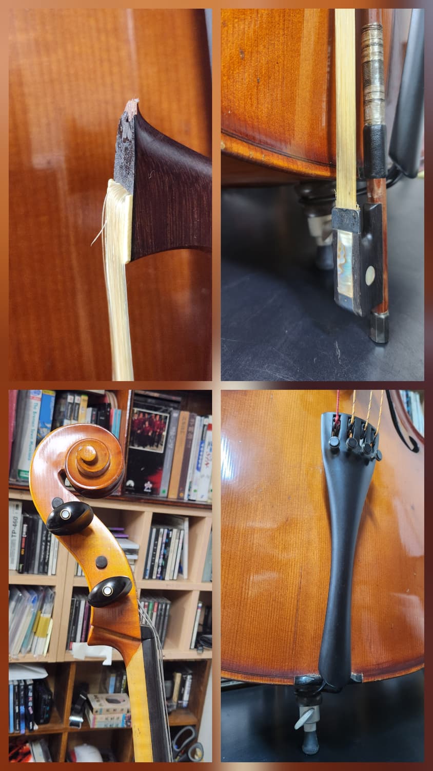 (수리필요) 롬 ROMA 첼로 296 4/4 상품이미지3