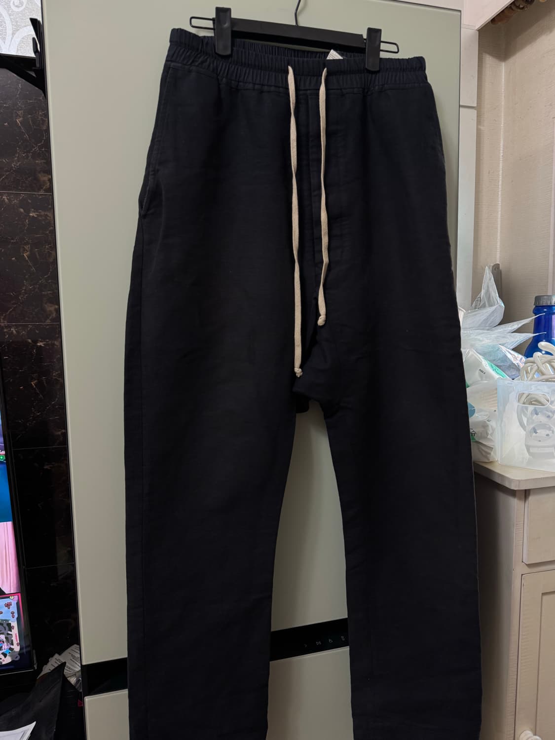 릭오웬스 드로우스트링 배기 팬츠 46 상품이미지1