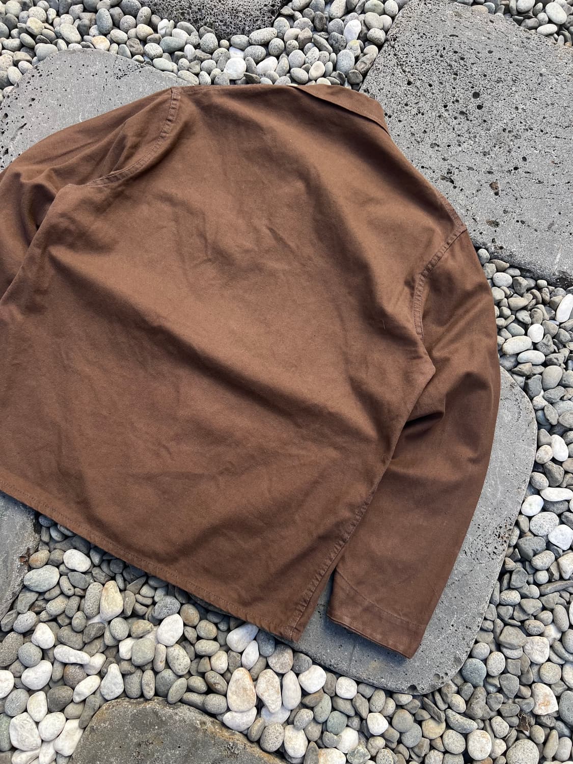 OLD VINTAGE FRENCH BROWN 빈티지프렌치워크자켓 상품이미지10