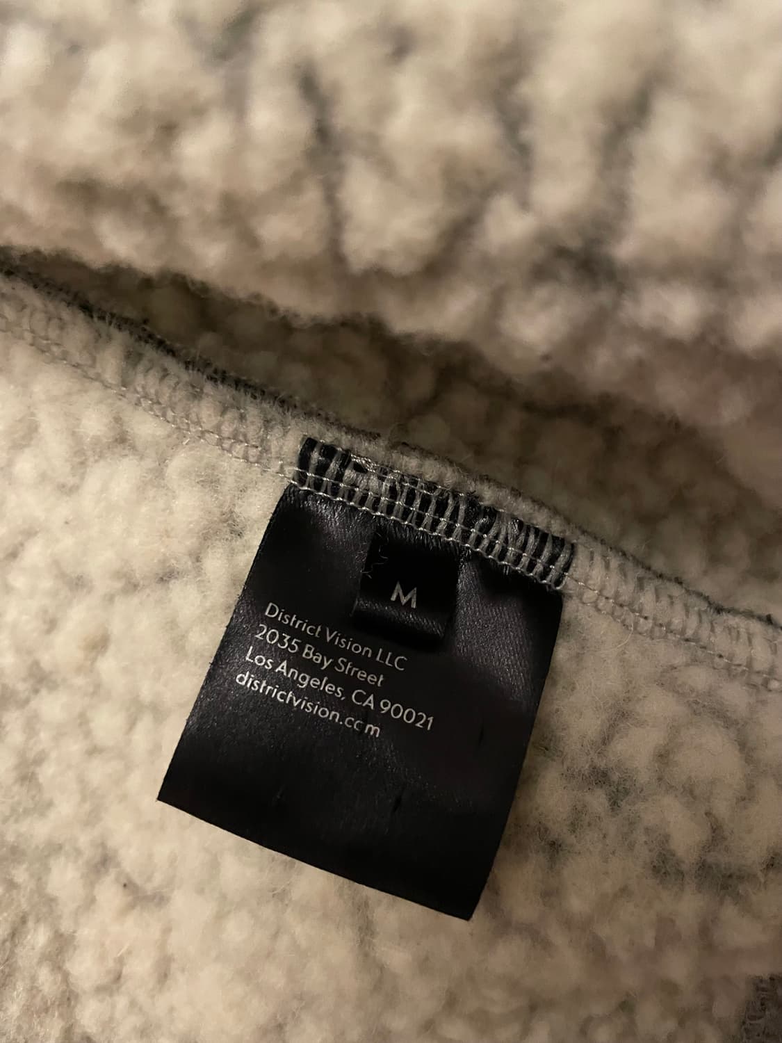 디스트릭트비전 후리스 M사이즈 상품이미지9