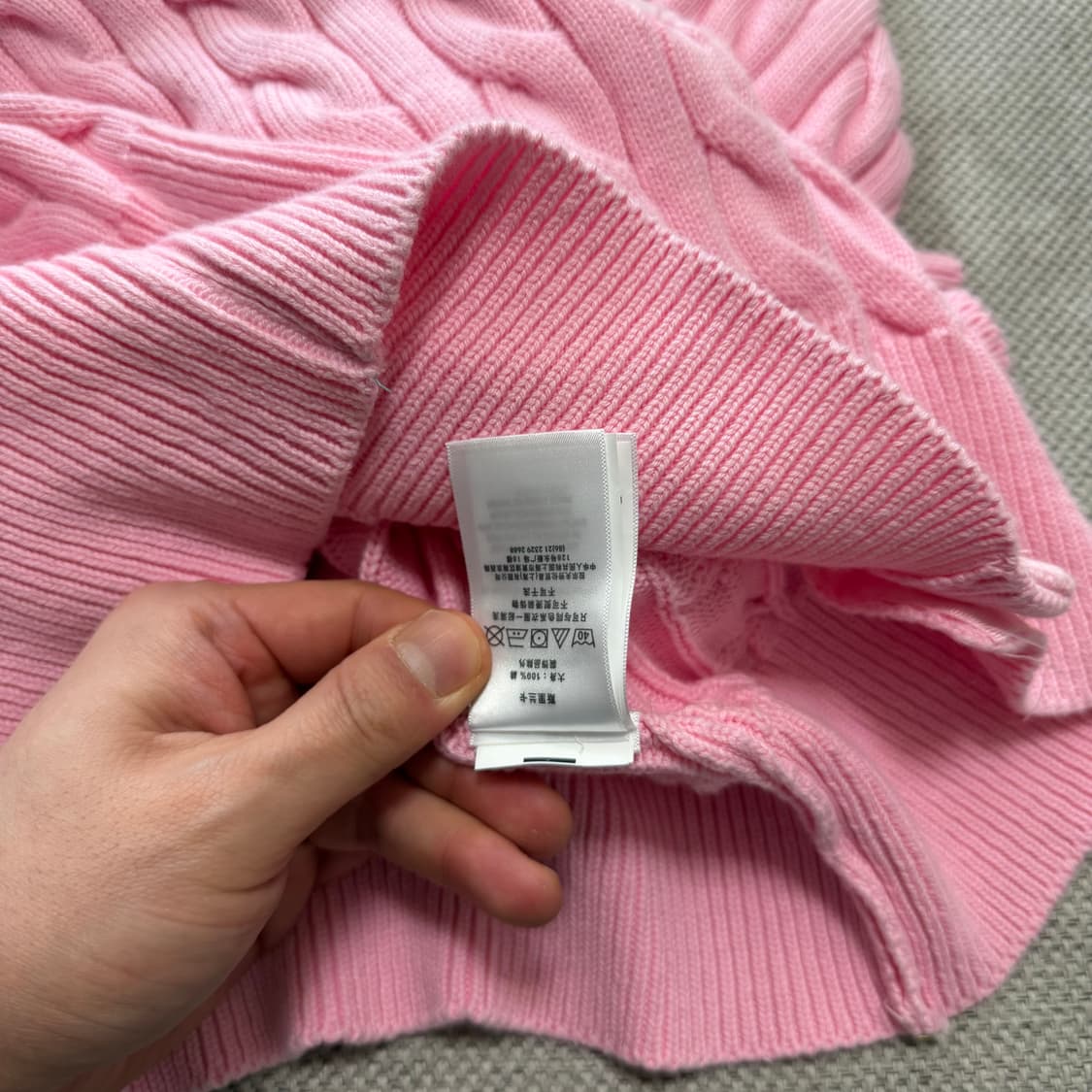 폴로 랄프로렌 우먼스 케이블 니트 가디건 상품이미지6