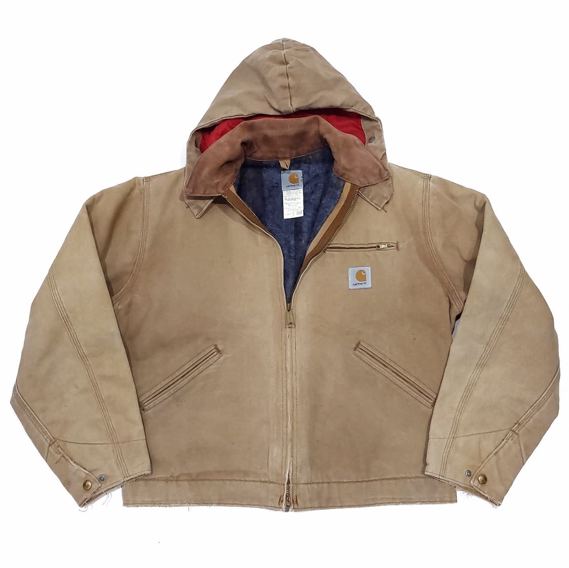 칼하트 j01 디트로이트 빈티지 후드포함 44 레귤러 (105) 상품이미지1