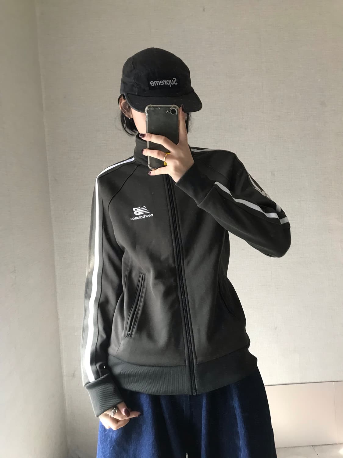 뉴발란스 카키 져지 상품이미지2