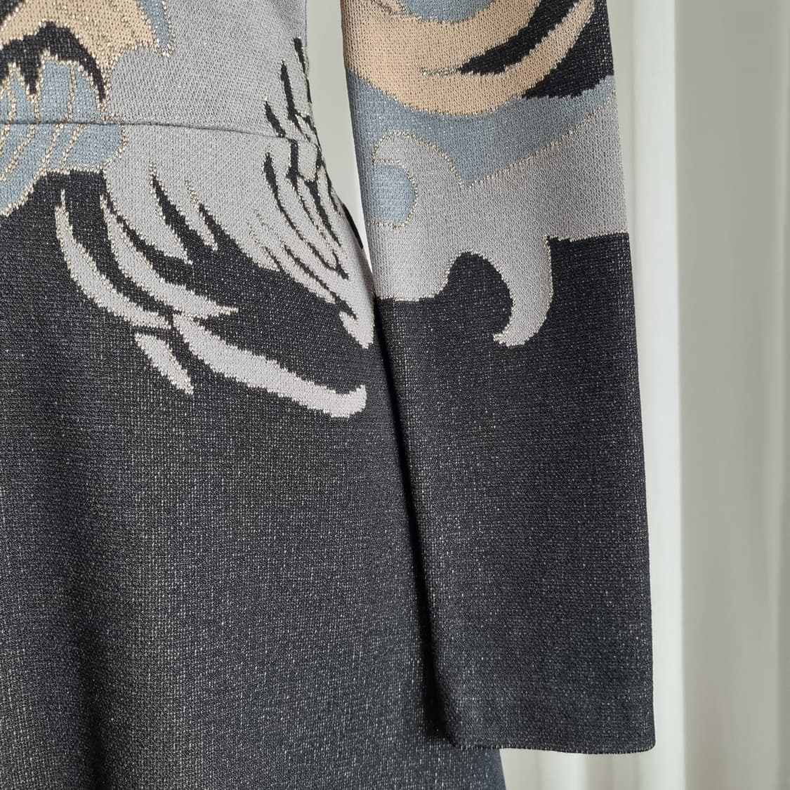 VALENTINO 발렌티노 금사디자인 니트 원피스 (44-55) 새옷수준 상품이미지7