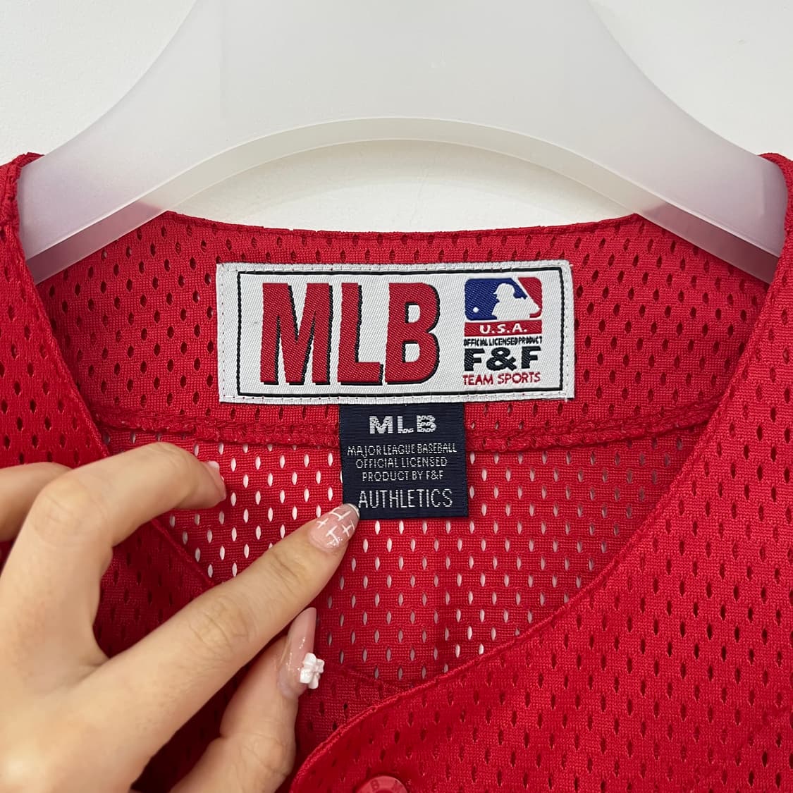 MLB 올드스쿨 필라델피아 필리스 반팔 유니폼 상품이미지6