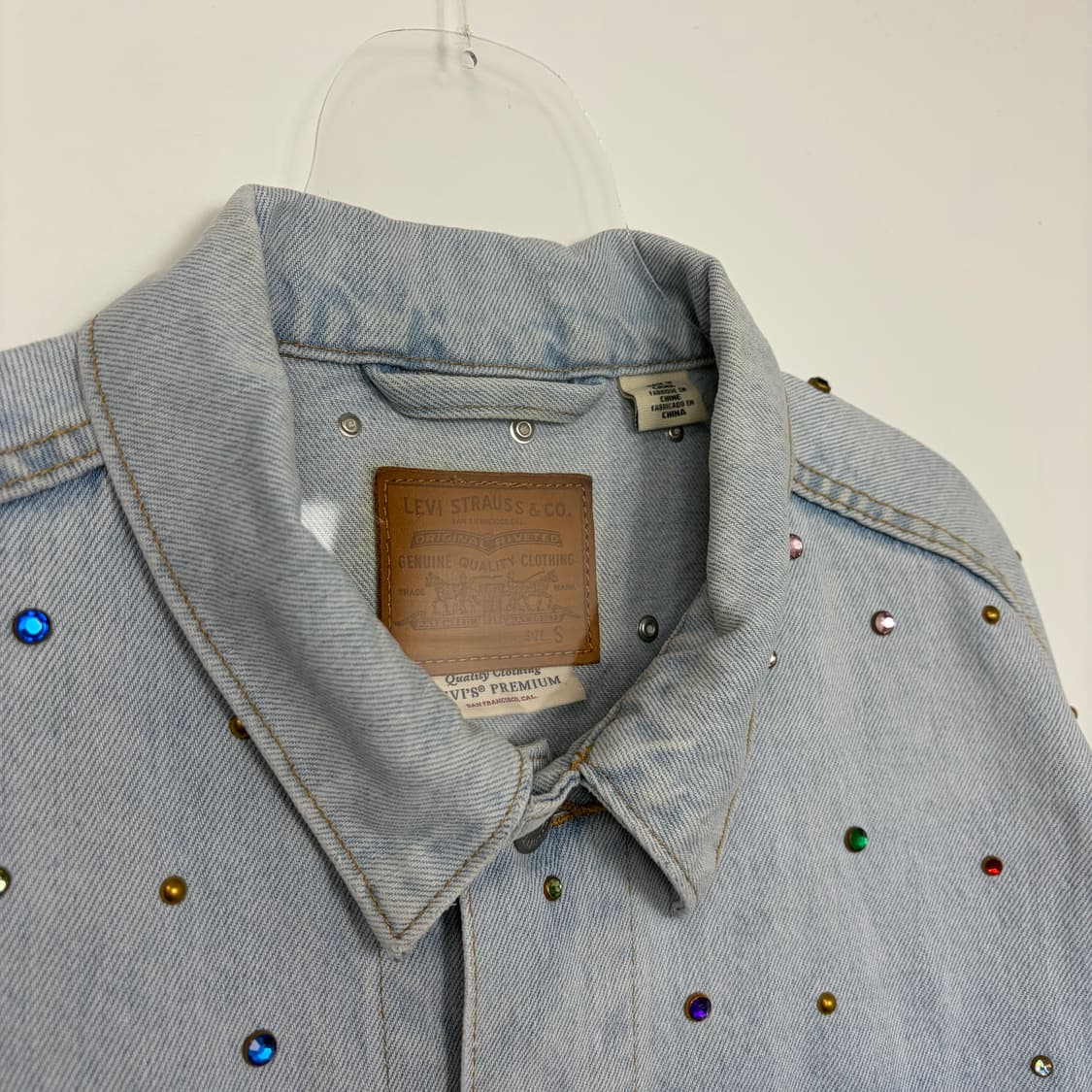 리바이스 스터드 대드 트러커 데님 청자켓 상품이미지2