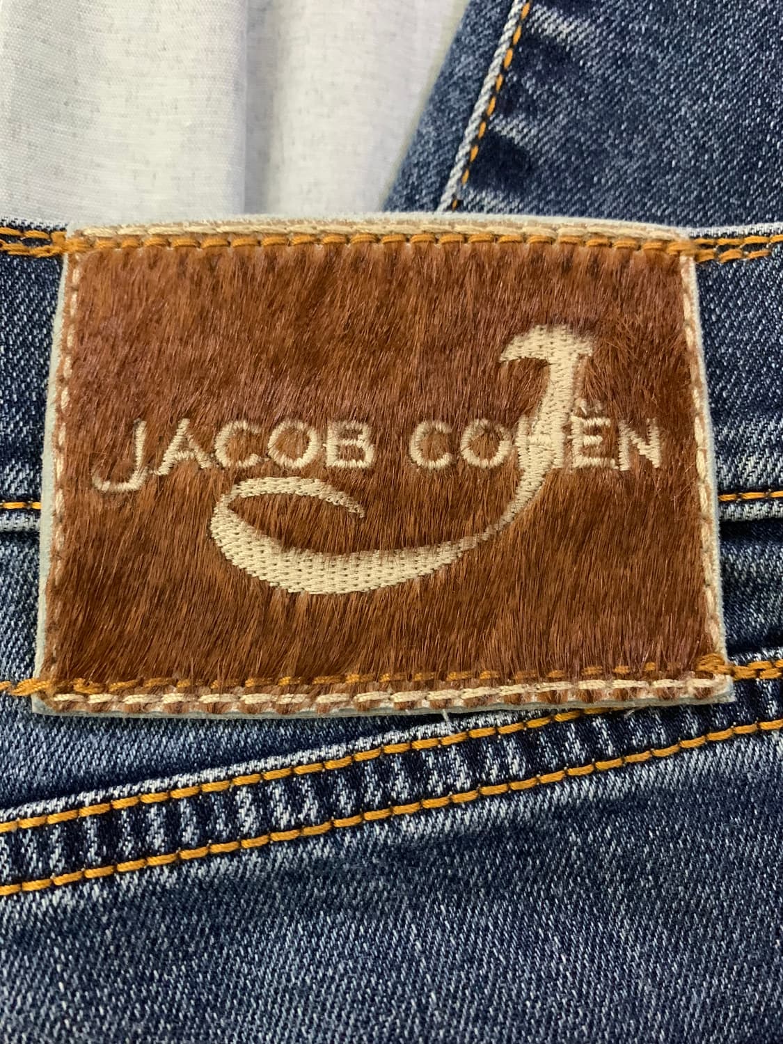 (Jacob Cohen) 야콥코헨 스컬 자수 데님 팬츠 사이즈 35 상품이미지5