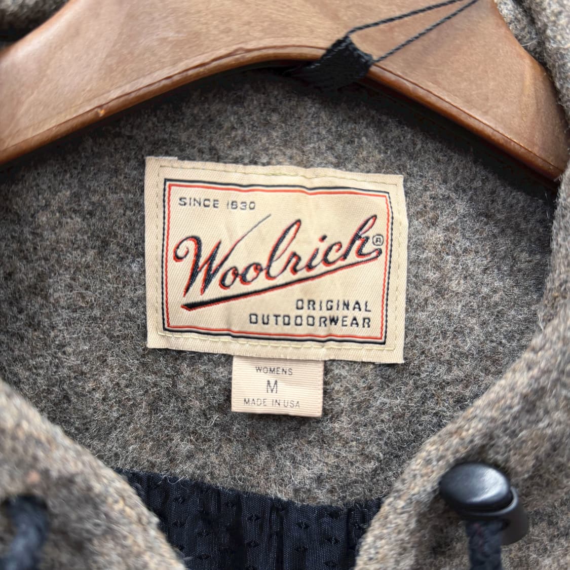 울리치 후드 집업 코트 드로우 스트링 플랩 포켓 디테일 레귤러핏 베이지 상품이미지6