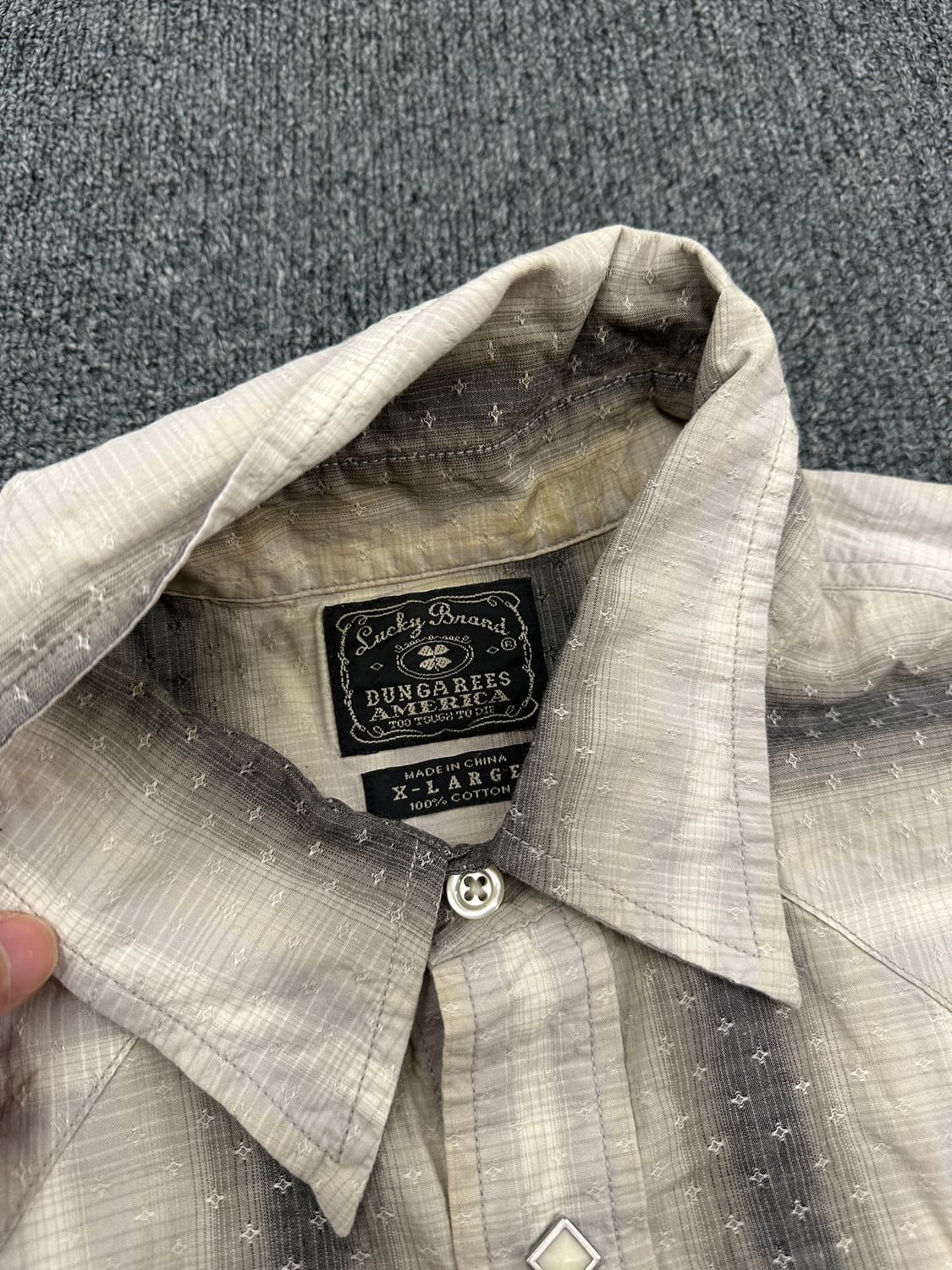 Lucky Brand 빈티지 웨스턴 셔츠 상품이미지6