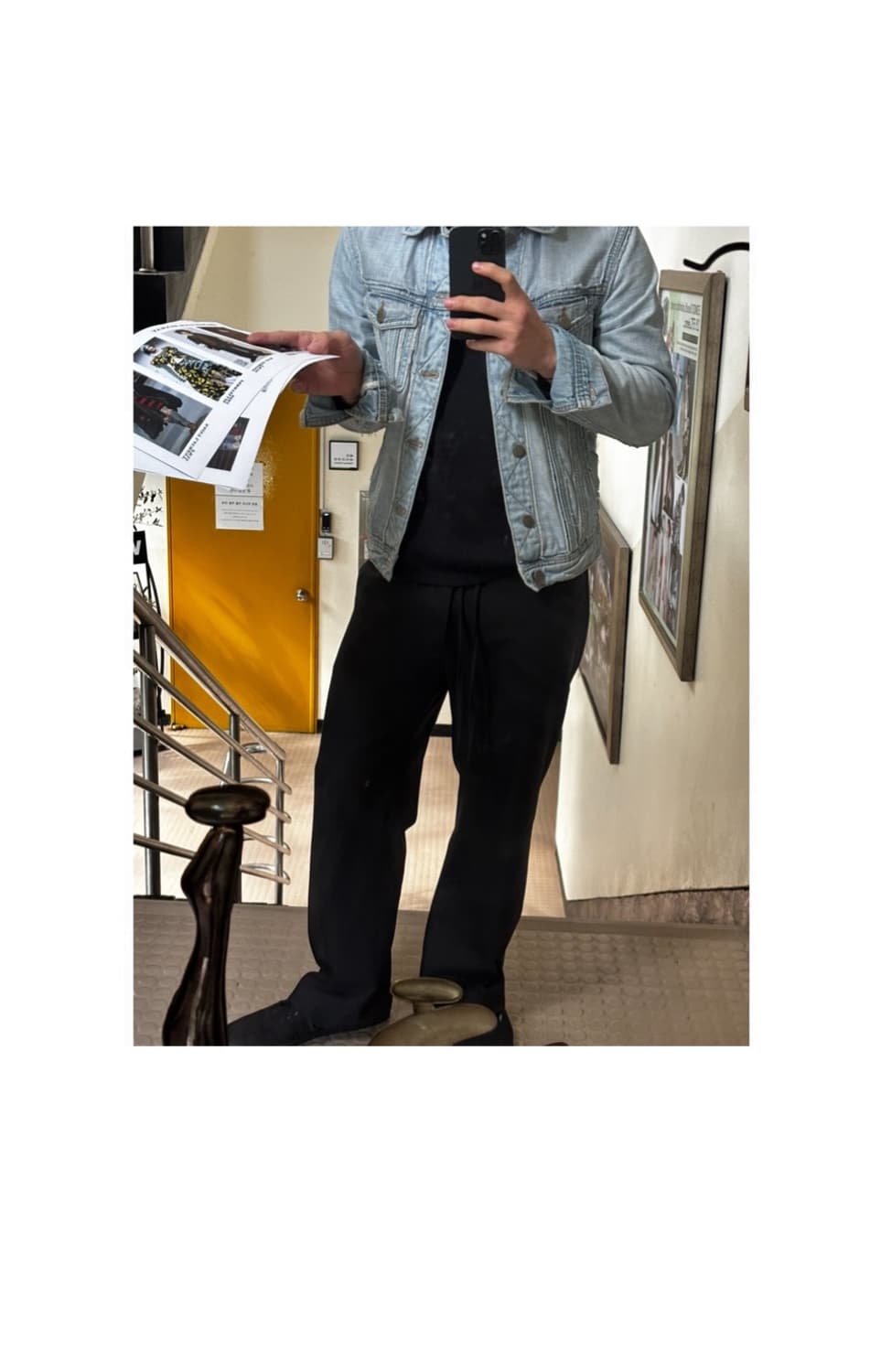 마틴 마르지엘라 H&M 데님자켓 M 상품이미지1