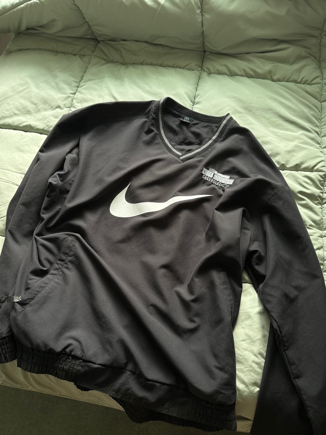 나이키 블랙 풀오버 럭비져지 상품이미지1