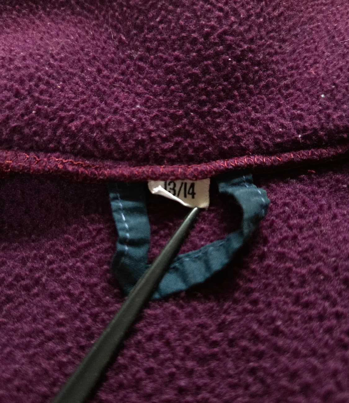 (55~/M)파타고니아 80s 초기택 퍼플 신칠라 파일 자켓 상품이미지4