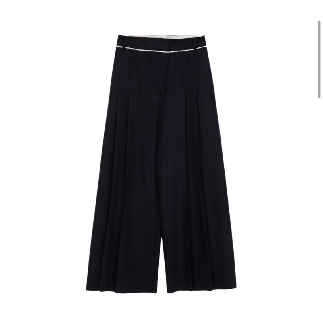 마뗑킴 투턱 커튼 트라우저 팬츠  상품이미지1