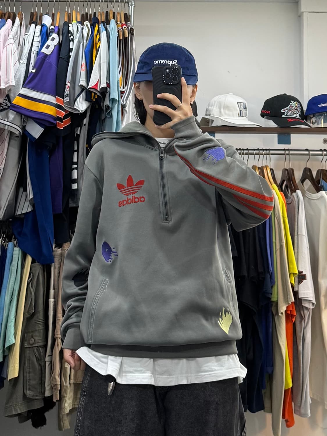 09s 아디다스 rare 후드 져지 상품이미지6