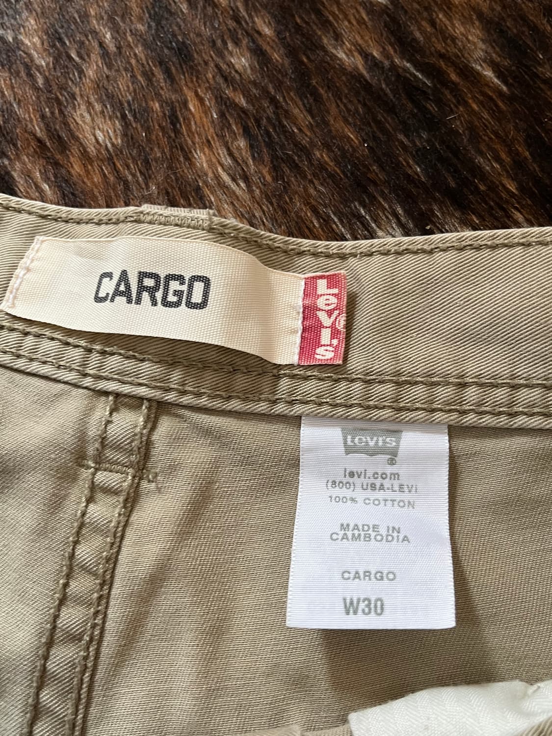 LEVIS CARGO POCKET SHORTS 상품이미지5