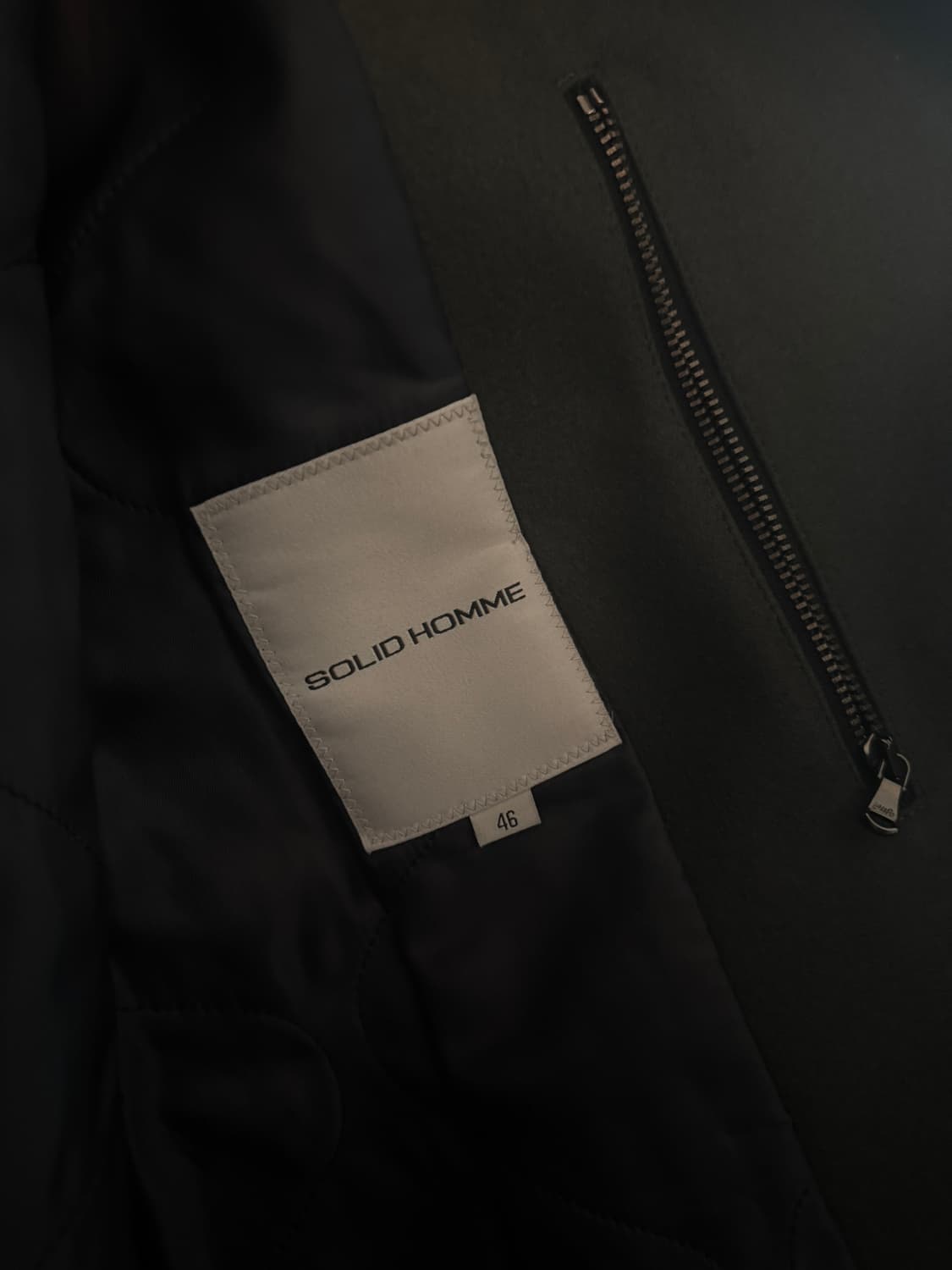 솔리드옴므 17FW 더플코트 46사이즈 상품이미지4