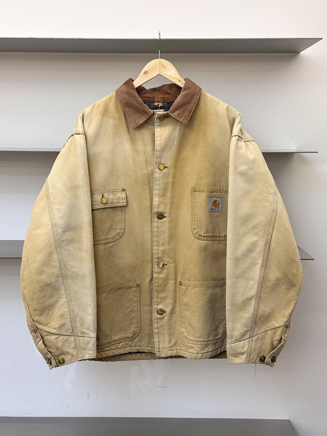 칼하트 80‘s 블랭킷 캔버스 초어 자켓 상품이미지1