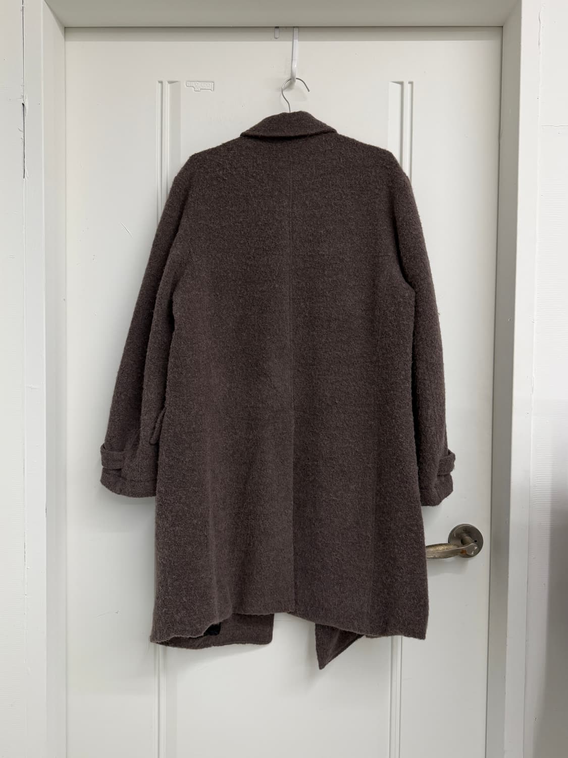 일본빈티지 토프브라운 롱코트 상품이미지10