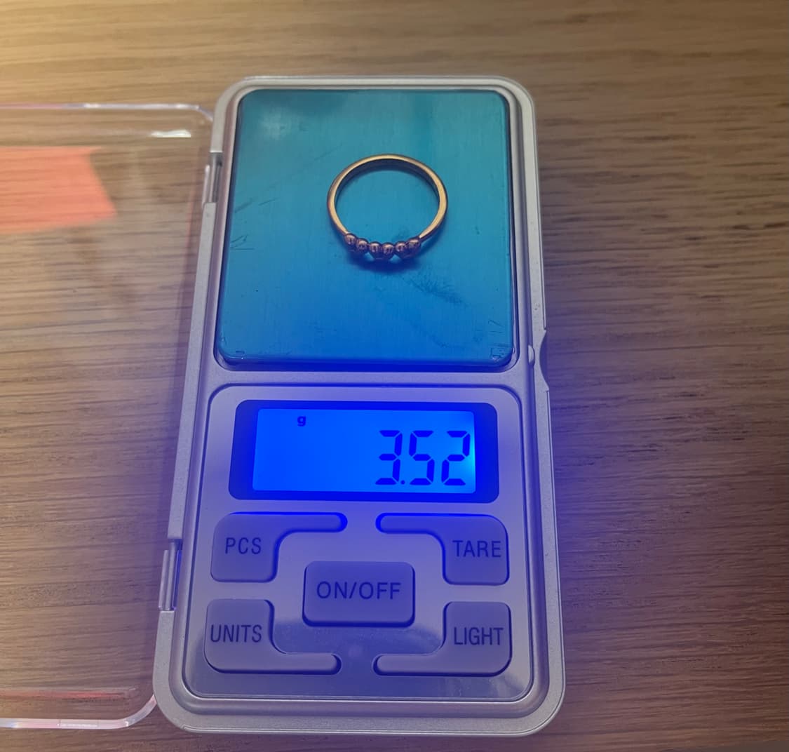 크롬하츠 22k 쓰리하트링 US 8호(17-18호) 상품이미지6