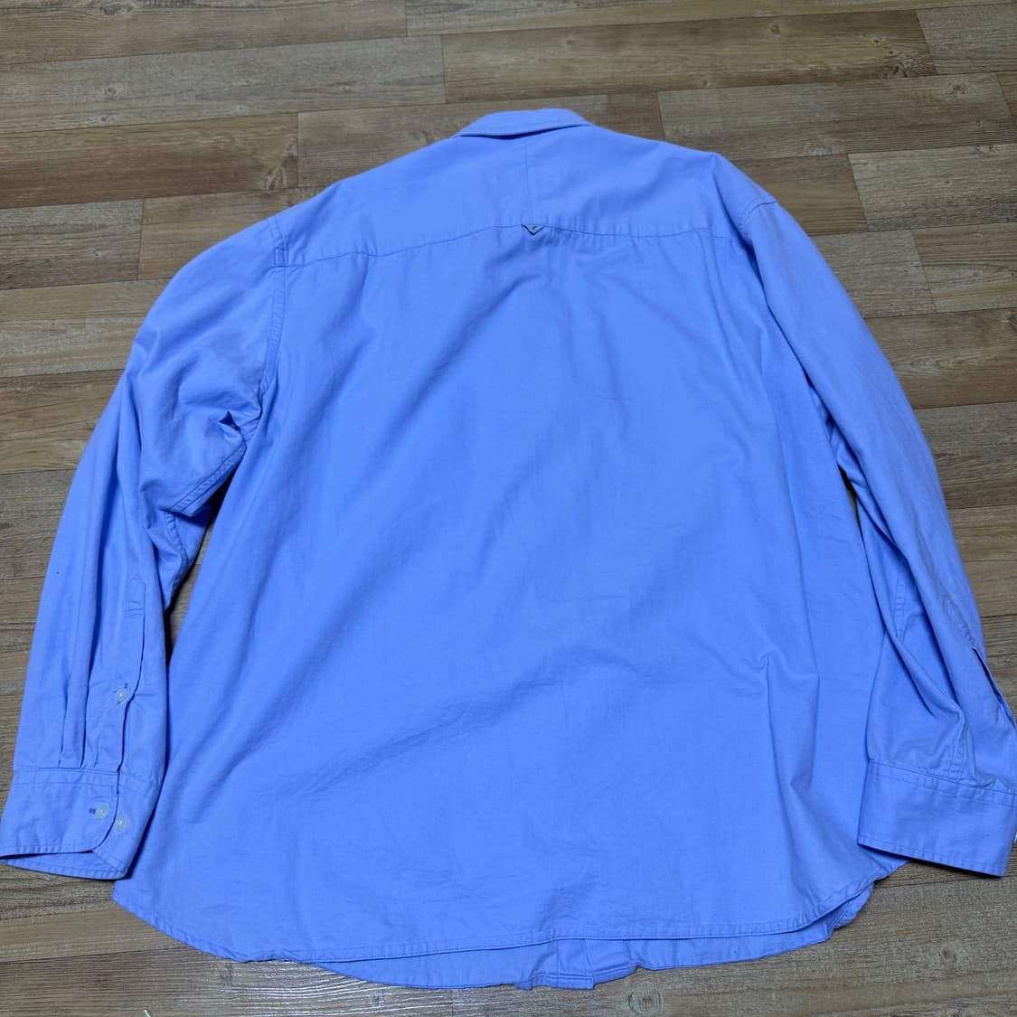 이얼즈어고 코튼드릴 포이카셔츠 클래식핏 상품이미지2