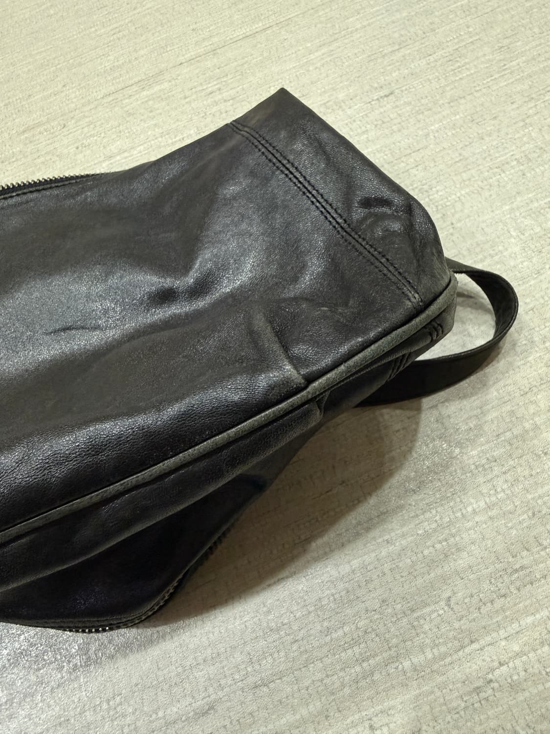 monkey time 레더 크로스백 상품이미지10