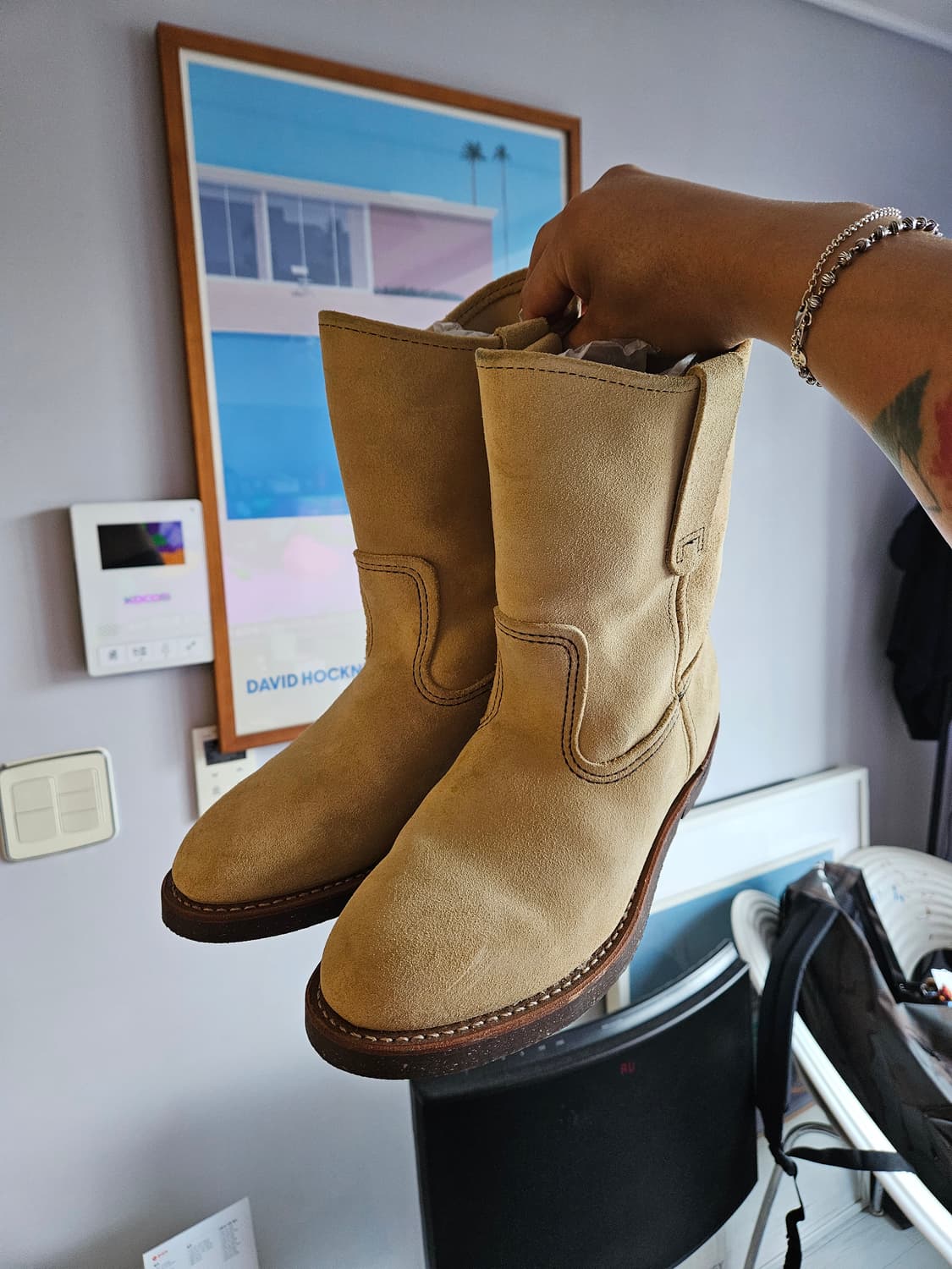 레드윙 8184 스웨이드 엔지니어드 부츠 250mm 상품이미지7