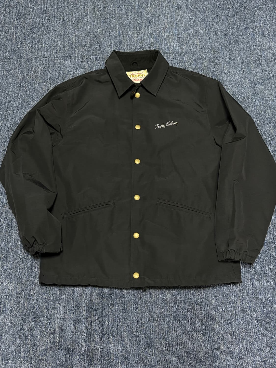 (38)트로피클로딩 블랙 코치자켓 프리휠러스 리얼맥코이 상품이미지1