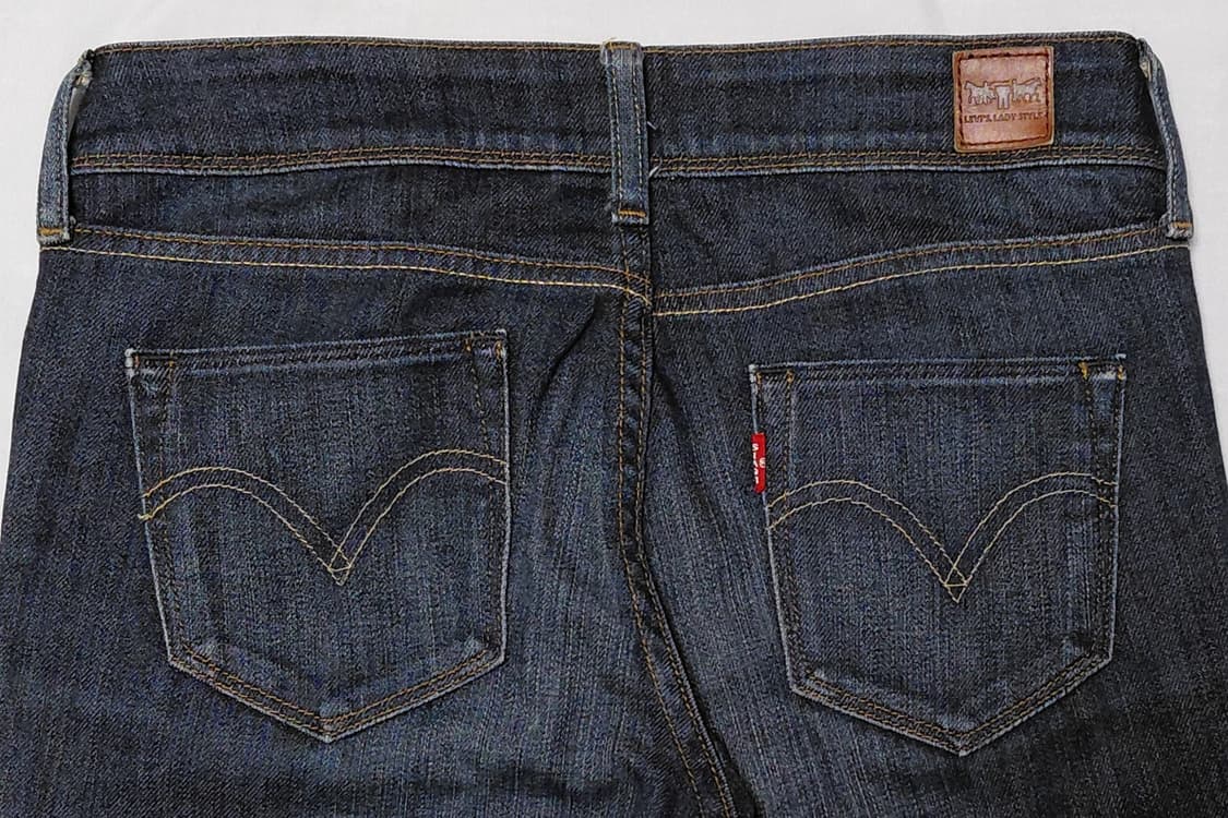 [희귀/27] 리바이스 레이디 스타일 부츠컷 데님 (딥블루) 상품이미지7