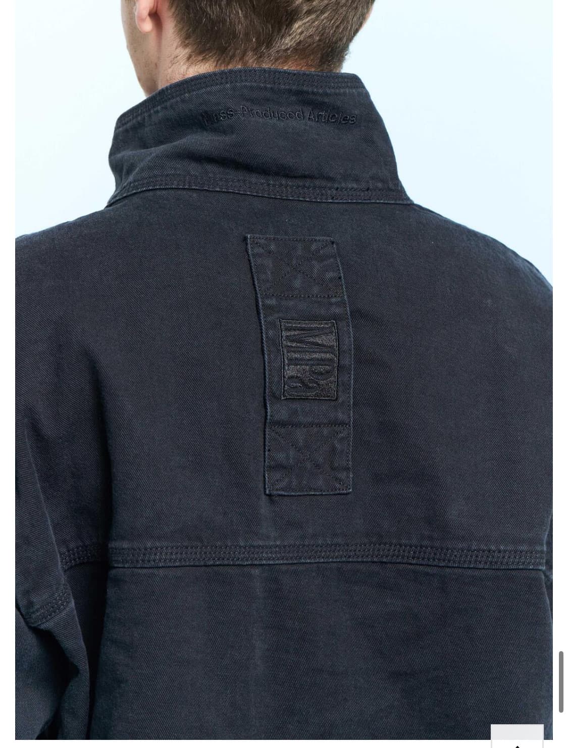 PLASTICPRODUCT) TRAPEZOID JACKET 블랙 상품이미지2