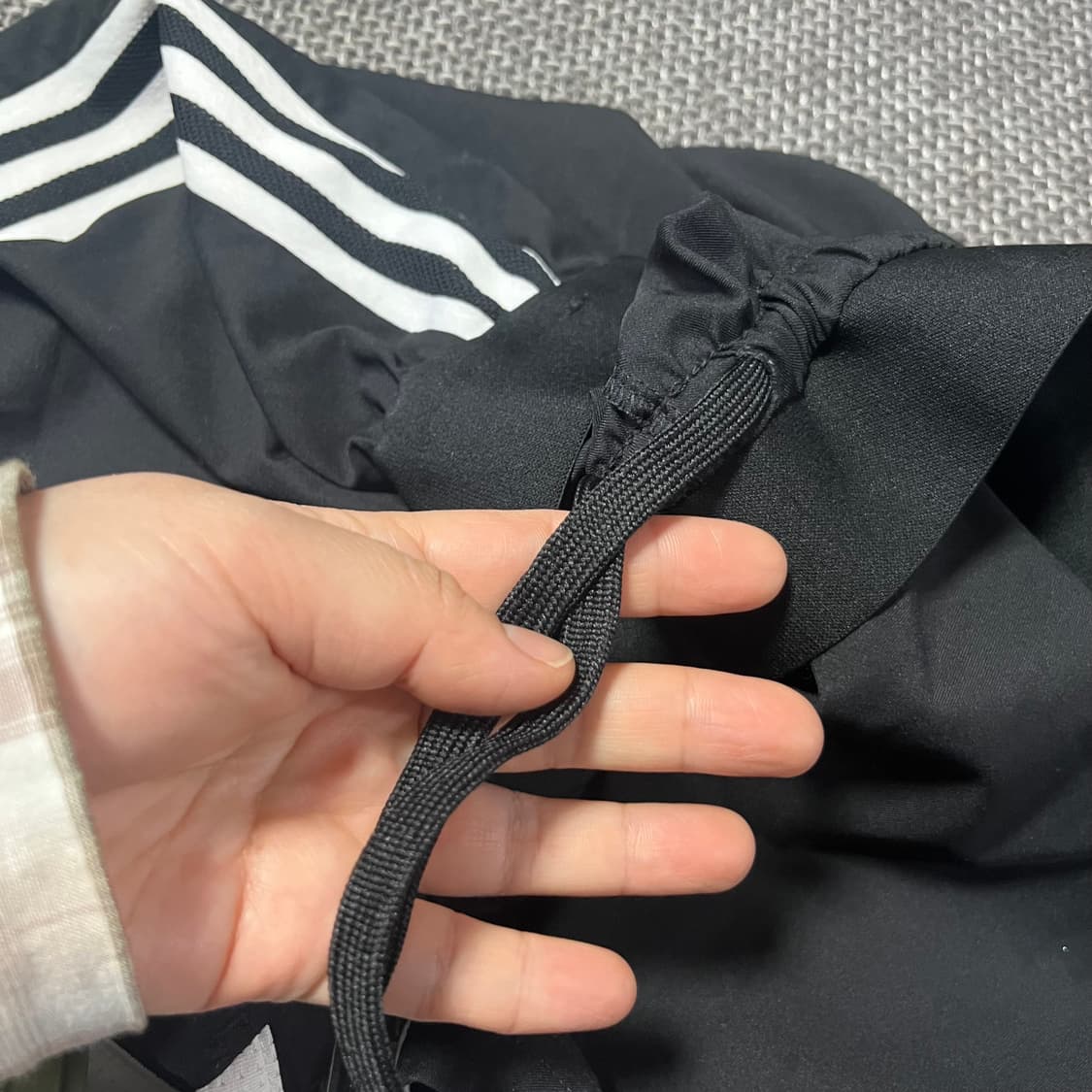 아디다스 삼선 반바지 블랙 L 상품이미지6