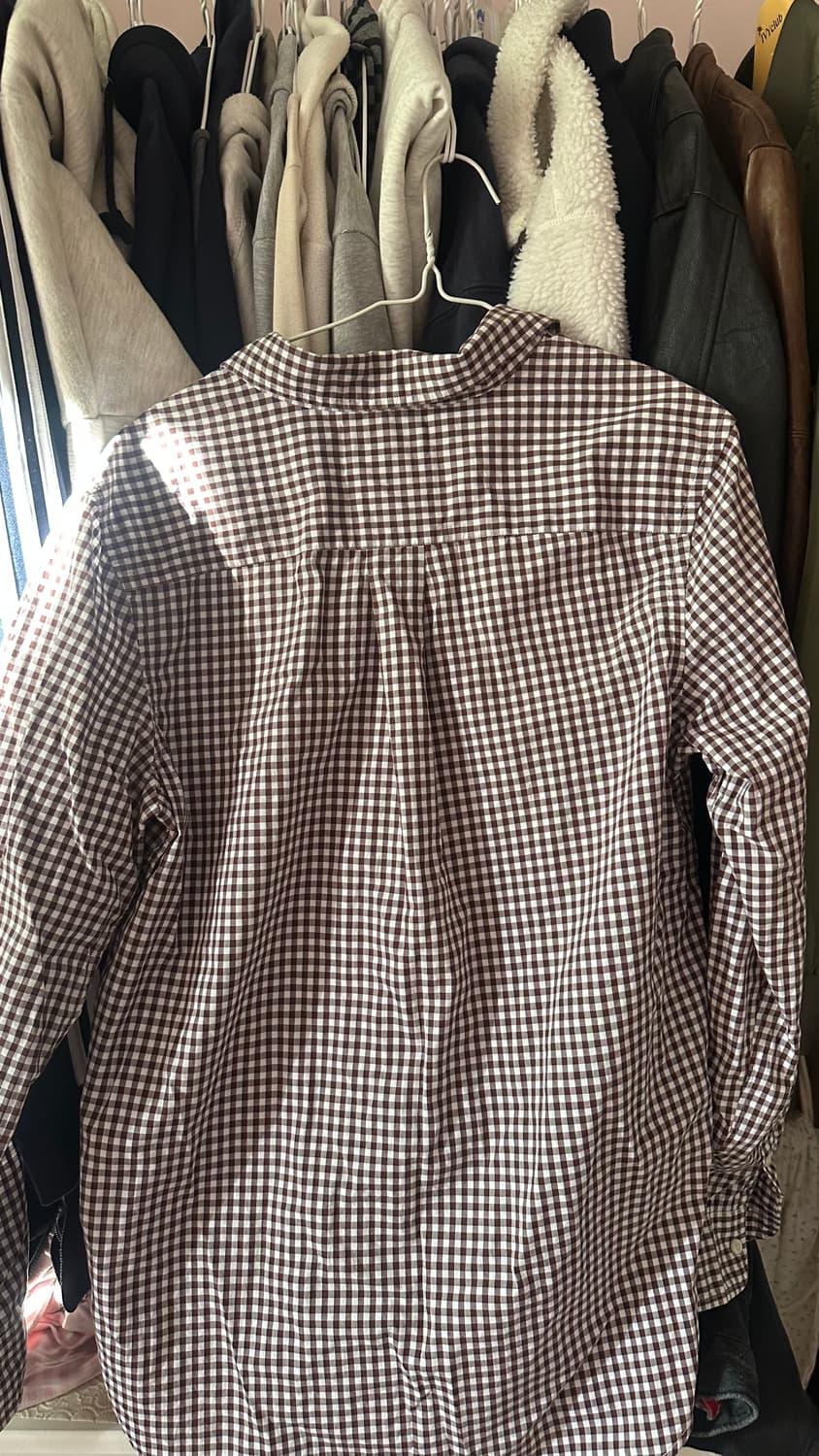 폴로 랄프로렌 브라운 체크 셔츠  상품이미지2