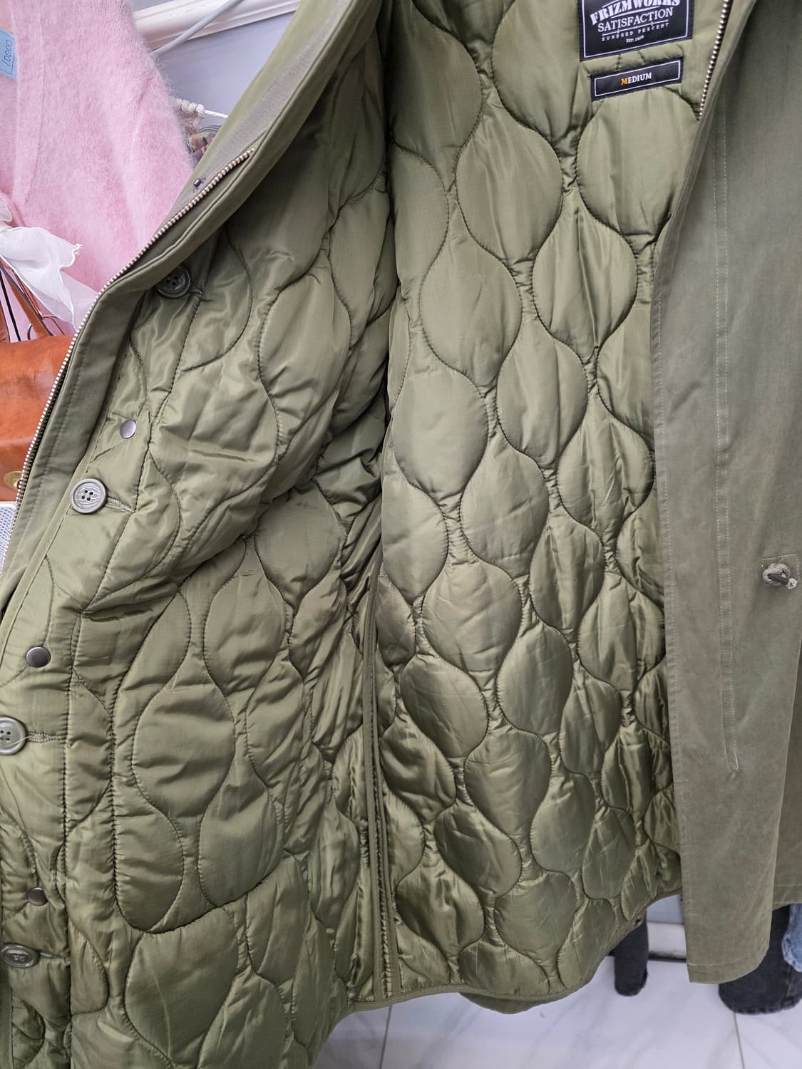 프리즘웍스 피쉬테일 야상 M 상품이미지3