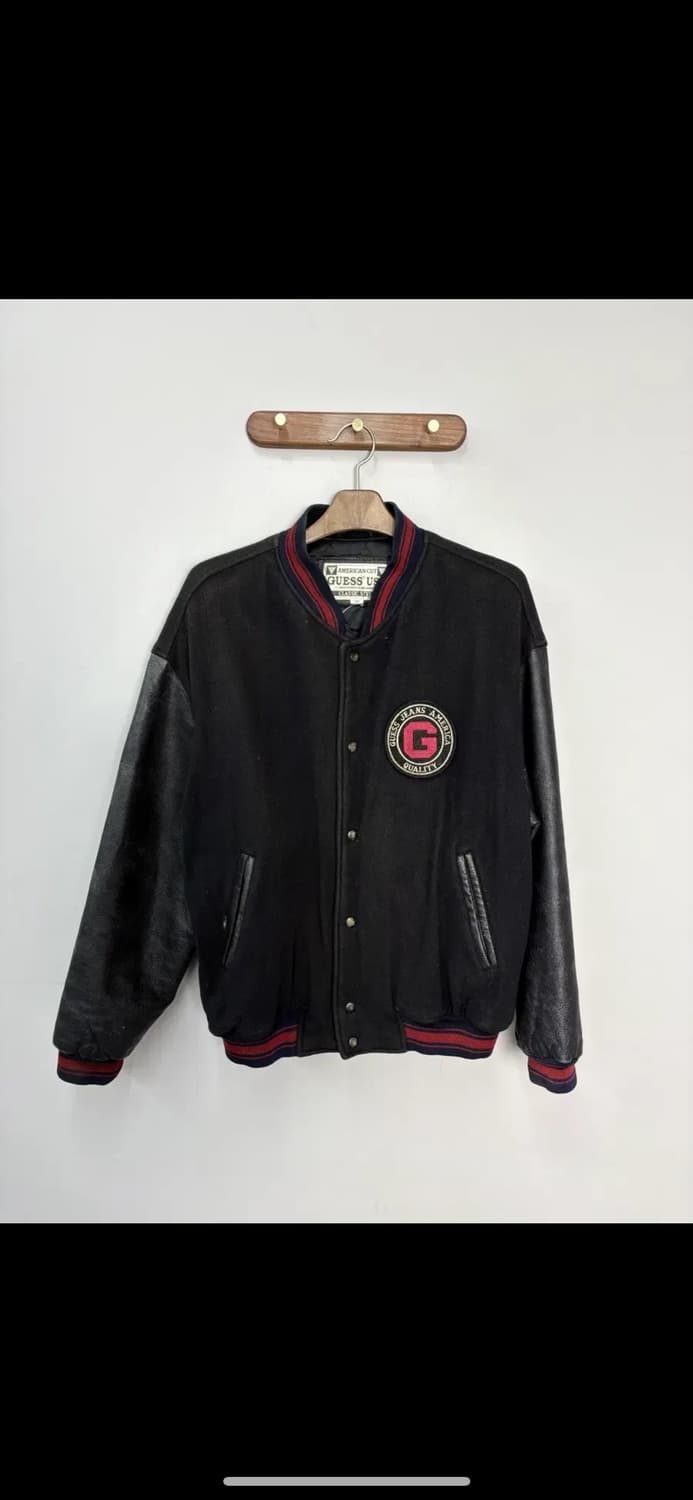 게스 암레더 1955 투어 바시티자켓 H2234 상품이미지2