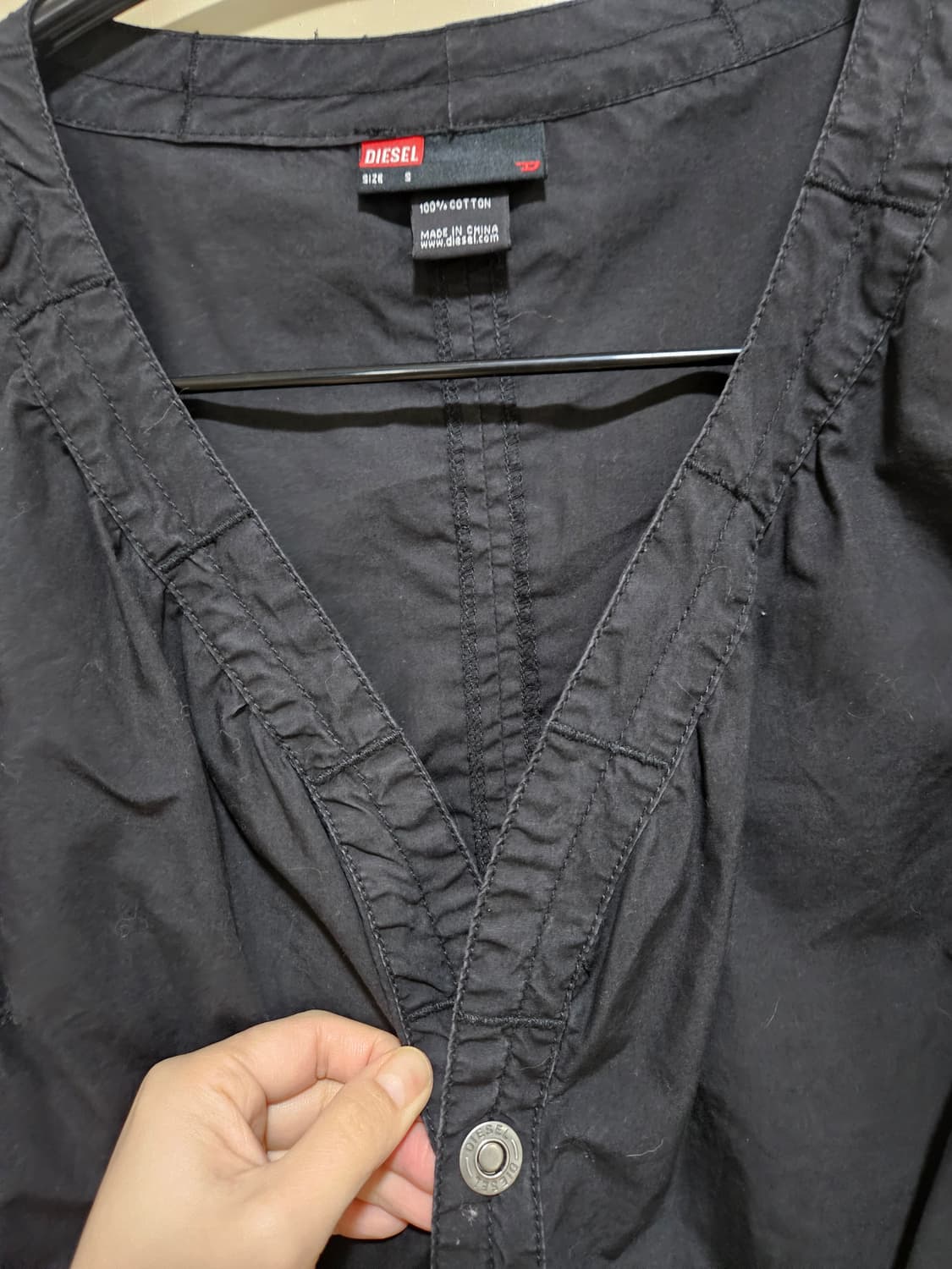 디젤 빈티지 힙한 블라우스 상품이미지3